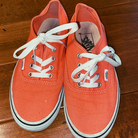 all orange vans